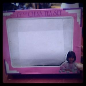 NEW IN BOX 13 PC.CHINA TEA SET CHILDREN'S